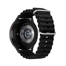 Forcell F-Design FS01 Samsung Galaxy Watch 20mm szíj, fekete okosóra kellék