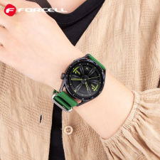 Forcell F-DESIGN FS01 szíj Samsung Watch 22mm zöld zöld zöld okosóra kellék