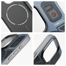 Forcell F-Protect MagSafe-kompatibilis tok iPhone 16 Plus - szürke mintás tok és táska