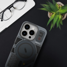 Forcell F-Protect MagSafe-kompatibilis tok iPhone 16 Pro - szürke mintás tok és táska