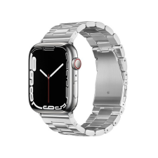 Forcell FA10 Apple Watch 38/40/41mm fém szíj, ezüst okosóra kellék