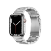 Forcell FA10 Apple Watch 42/44/45/49mm fém szíj, ezüst