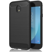 Forcell Forcell Carbon Samsung J330 Galaxy J3 (2017) hátlap tok - Fekete tok és táska