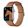 Forcell FORCELL F-DESIGN FA20 eco leather strap for APPLE Watch 38 / 40 / 41 mm brown