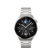  Forcell FS06 Samsung Watch 20mm fém szíj, ezüst okosóra kellék