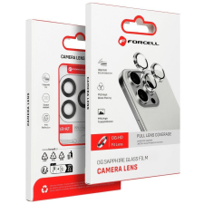 Forcell iPhone 12 Pro Max tempered glass kamera védő üvegfólia, grafit szürke mobiltelefon kellék