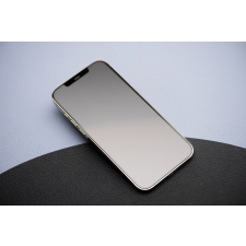 Forcell Matt Glass edzett üveg fekete szegéllyel iPhone 15 mobiltelefon kellék