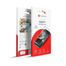 Forcell Matt Glass edzett üvegfólia iPhone 15 készülékhez fekete (714576) mobiltelefon kellék