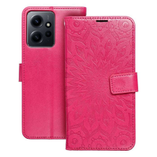 Forcell MEZZO Könyvtok XIAOMI Redmi NOTE 12 4G mandala magenta tok és táska