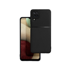 Forcell Noble hátlap tok, Samsung Galaxy A12, fekete tok és táska