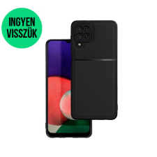 Forcell Noble hátlap tok, Samsung Galaxy A22 5G, fekete tok és táska