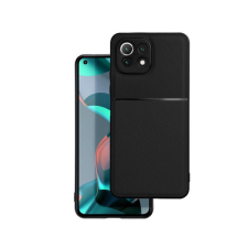 Forcell Noble hátlap tok, Xiaomi Mi 11 Lite LTE/5G/NE, fekete tok és táska