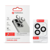 Forcell Premium Camera Lens kamera lencse védő edzett üveg arany színű szegéllyel iPhone 14 Pro/14 Pro Max