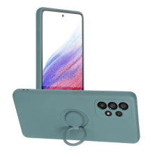 Forcell Silicone Ring tok IPHONE 14 PLUS zöld tok és táska