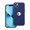 Forcell Soft Apple iPhone 13 szilikon tok, sötét kék