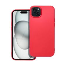 Forcell Soft Apple iPhone 15 Plus szilikon tok piros tok és táska