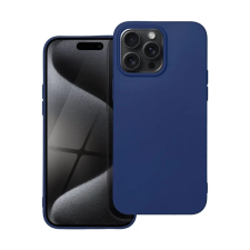 Forcell Soft Apple iPhone 15 Pro Max szilikon tok sötétkék tok és táska