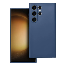 Forcell Soft Samsung Galaxy S23 Ultra Szilikon Tok - Sötétkék tok és táska