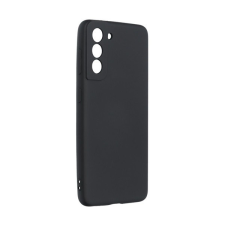 Forcell Szilikon Lite hátlap tok Samsung Galaxy S22, fekete tok és táska