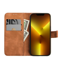 Forcell Tender flipes tok xiaomi Redmi 10c barna tok és táska