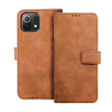 Forcell Tender flipes tok Xiaomi Redmi 9C / 9C NFC barna tok és táska