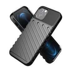 Forcell Thunder Samsung Galaxy S23 FE hátlap tok, fekete tok és táska