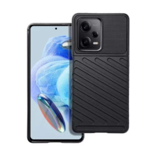 Forcell Thunder Xiaomi Redmi Note 12 Pro+ 5G tok fekete (91107) (91107) tok és táska