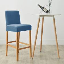 Forcheer Bárszék Huzat (bársonyos, kék) lakástextília