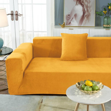 Forcheer Kanapé Huzat (bársonyos, 4 személyes, arany) lakástextília