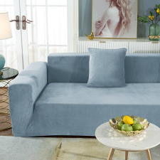 Forcheer Kanapé Huzat (bársonyos, 4 személyes, égszínkék) lakástextília