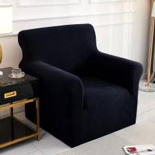 Forcheer Klasszikus Fotel Huzat (enyhén vízlep., fekete) lakástextília