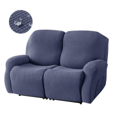 Forcheer Relax Fotel Huzat (enyhén vízlepergető, 2 üléses, sötétkék, rugalmas) lakástextília