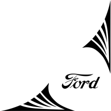 Ford oldalüveg matrica03 autó dekoráció