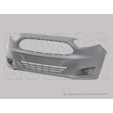  Ford Transit Courier-Tourneo 2014.01.01- Első lökhárító alapozott (1BMH) autóalkatrész