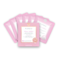 FOREO UFO Masks Glow Addict 2.0 X6 Arcmaszk 6 g arcpakolás, arcmaszk