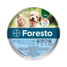  Foresto® nyakörv 8 kg alatt élősködő elleni készítmény kutyáknak