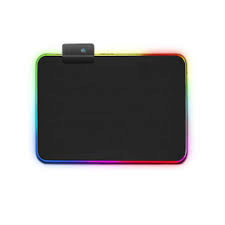 Forev RS-02 RGB Gamer Egérpad - 250x350mm (RS-02 FEKETE) asztali számítógép kellék