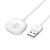 Forever Apple Watch Töltő szögletes, USB 1m kábellel, Mágneses Indukciós, Műanyag, Fehér