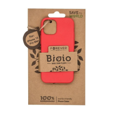 Forever Bioio hátlapi védőtok Apple iPhone 13 Pro Max (6,7") készülékhez GSM111409, piros tok és táska