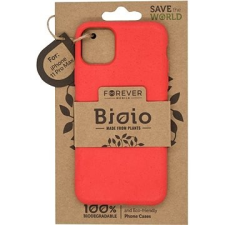 Forever Bioio iPhone 11 Pro Max-hoz piros tok és táska