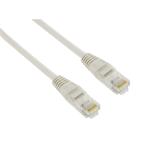 Forever Ethernet kábel CAT5e/UTP RJ45/10M DATETH10M, szürke kábel és adapter