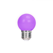 Forever LED izzó E27 G45 2W 230v lila 5db izzó