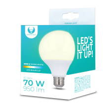 Forever Light E27 G95 10W 230V 3000K 950lm LED Izzó (RTV003626) izzó