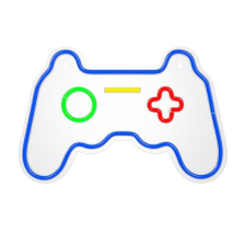 Forever Light Neon plexi led dekorációs lámpa gamepad kontroller többszínű világítás