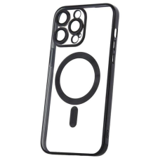 Forever Szilikon TPU tok Mag Color Chrome iPhone 14 Pro Max, fekete (TPUAPIP14PMMCCTFOBK) tok és táska
