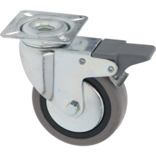  FORGÓ KERÉK LEMEZZEL ÉS FÉKKEL beépíthető gépek kiegészítői