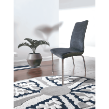 ForgoszekHuzat.hu (Dircom Kft.) Székhuzat JYSK HAVNDAL étkezőszékre (elasztikus, mosható, SÖTÉTSZÜRKE) lakástextília