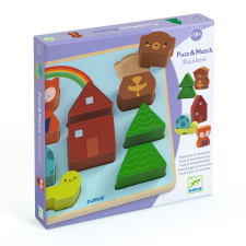  Formaillesztő és formapárosító - Szivárvány - Puzz and Match Rainbow kreatív és készségfejlesztő