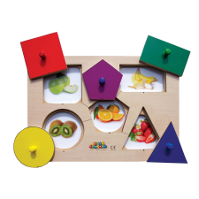 formák és memória oktató fa puzzle puzzle, kirakós