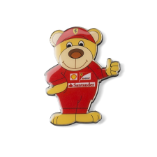 Formula 1 Ferrari Teddy Maci Hűtőmágnes hűtőmágnes